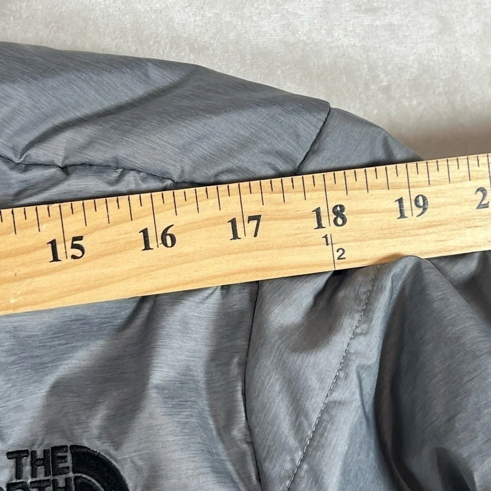 The North Face Men's Gray Jacket Medium Junction Insulated Waterproof Nanopuff